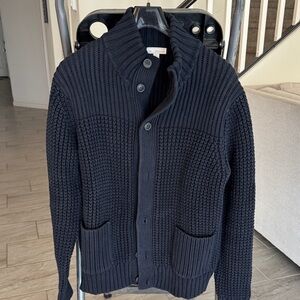 GAP Men's Black Cardigan Sweater